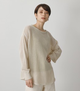 【50％OFF】 MESH KNIT SET TOPS/メッシュニットセットトップス WOMENSレディース