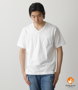 【50％OFF】 USA COTTON V/N TEE/USAコットンVネックTシャツ MENSメンズ