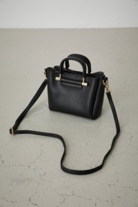 【30％OFF】 METAL HANDLE MINI BAG/メタルハンドルミニバッグ WOMENSレディース