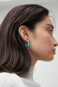 TRIANGLE EPO EARRINGS/トライアングルエポピアス WOMENSレディース