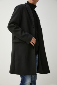 【60％OFF】 WASHABLE CHESTER COAT/ウォッシャブルチェスターコート MENSメンズ