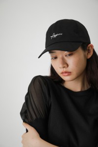 【60％OFF】 LETTERING TWILL CAP/レタリングツイルキャップ WOMENSレディース