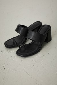 【50％OFF】 CHUNKY HEEL THUMB SANDALS/チャンキーヒールサムサンダル WOMENSレディース