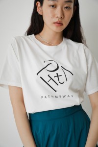 【50％OFF】 PATH MOTIF TEE/パスモチーフTシャツ WOMENSレディース