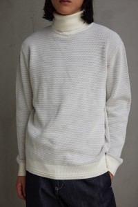 【30％OFF】 ハニカムベーシックタートルネックニット MENSメンズ