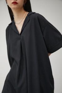 【30％OFF】 SKIPPER SHIRT ONEPIECE/スキッパーシャツワンピース WOMENSレディース