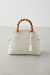 BAMBOO HANDLE HAND BAG/バンブーハンドルハンドバッグ WOMENSレディース