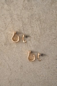 SIMPLE DESIGN EARRINGS SET/シンプルデザインピアスセット WOMENSレディース