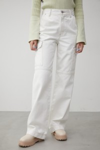 DENIM CARGO PANTS/デニムカーゴパンツ WOMENSレディース