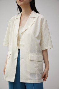 【60％OFF】 【6月3日(月)8:59まで期間限定価格】SHEER LOOSE SHIRT JACKET/シアールーズシャツジャケット WOMENSレディース