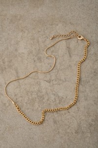 MIXED CHAIN NECKLACE/ミックスチェーンネックレス WOMENSレディース