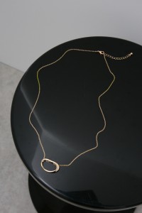 NUANCE RING LONG NECKLACE/ニュアンスリングロングネックレス WOMENSレディース