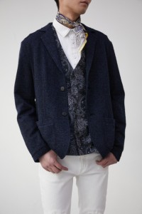 【50％OFF】 TAILORED KNIT JACKET/テーラードニットジャケット MENSメンズ