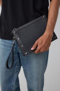 スタッズクラッチバッグ MENSメンズ
