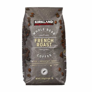コーヒー豆 おすすめ 人気 正規品 カークランドシグネチャー ホールビーン フレンチ ロースト 1.13kg 大容量 コストコ COSTCO