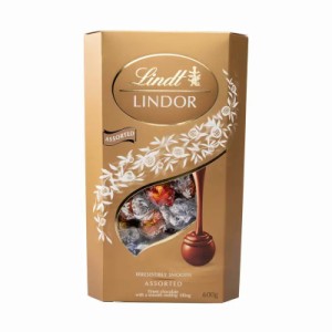 リンツ LINDT リンドール LINDOR アソート 600g ゴールド ４種 個包装 ミルク ダーク ホワイト ヘーゼルナッツ ギフト プレゼント