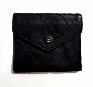 CHANEL カメリアラウンドファスナーコインケース コインケース 即納 あす楽