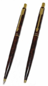 パーカー マーブル柄 シャープペン ボールペン 2本セット シャープペンシル シャーペン ゴールド ブラウン PAEKER 高級ボールペン 高級筆
