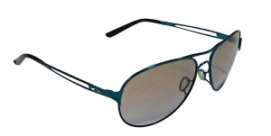 オークリー サングラス ティアドロップ CAVEAT カヴィート OO4054 ブルー メタリック 4054 メンズ レディース OAKLEY  【中古】