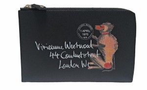 未使用 ヴィヴィアンウエストウッド モンキー さる ポーチ クラッチバッグ レザー 財布 メンズ レディース クラッチ Vivienne Westwood  