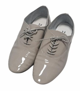 レペット repetto Oxford shoe Zizi オックスフォード シューズ ジジ パテントレザー グレー レディース 【中古】