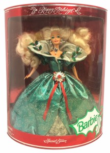 未使用　バービー人形　Mattel マテル Barbie　ホリデー　クリスマス　バービー 1995　90年代　ビンテージ　Happy Holidays Barbie Speci