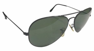 レイバン Rayban R＆Bメンズ ティアドロップ サングラス アビエータ  アンティーク ヴィンテージ ブラック アイウェア 【中古】