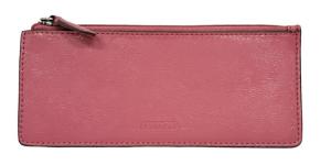 エルメス ピッコロ ペンケース ピンク ファスナー付 レザー HERMES  