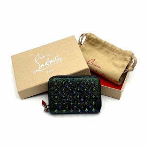 中古 新品同様 クリスチャンルブタン Christian Louboutin コインケース カードケース 財布 コインパース 小銭入れ  ブランド