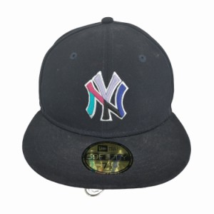 NEW ERA(ニューエラ) WORLD SERIESモデル マルチカラーロゴ刺繍ベースボールキャップ メンズ  7 1/8【中古】【ブランド古着バズストア】