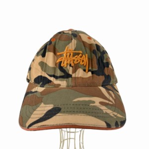 Stussy(ステューシー) OLD STUSSY HATS 迷彩 6パネルキャップ メンズ  L-XL【中古】【ブランド古着バズストア】