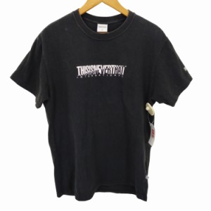 USED古着(ユーズドフルギ) {{THISISNEVER THAT }} プリントクルーネックTシャツ メンズ import：M 【中古】【ブランド古着バズストア】