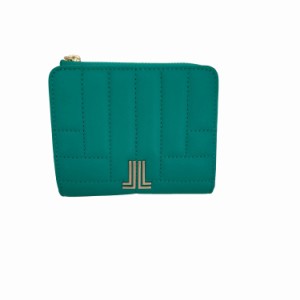 LANVIN en Bleu(ランバンオンブルー) ロゴ刻印 二つ折り財布 レディース 表記無 【中古】【ブランド古着バズストア】