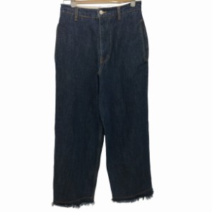 soerte(ソエルテ) Wide straight denim pants ワイドストレートデニムパンツ メンズ  0【中古】【ブランド古着バズストア】