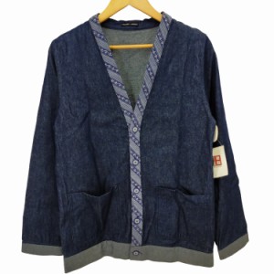 FRANK LEDER(フランクリーダー) ドイツ製 8OZ WASHED DENIM CARDIGAN カーディガン メンズ import：S 【中古】【ブランド古着バズストア