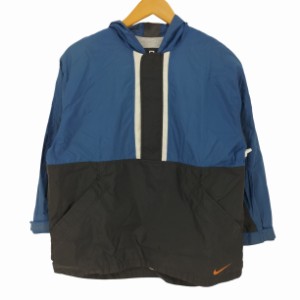 NIKE(ナイキ) 90S 赤黒タグ ナイロン アノラックパーカー メンズ import：M 【中古】【ブランド古着バズストア】