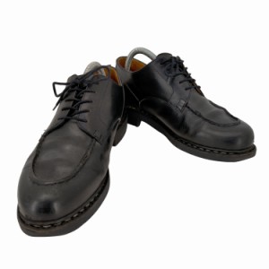 Paraboot(パラブーツ) CHAMBORD プレーントゥ レザーシューズ メンズ UK：7 【中古】【ブランド古着バズストア】