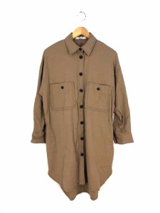 PUBLIC TOKYO(パブリックトウキョウ) 20AW ウールロングシャツ レディース FREE 【中古】【ブランド古着バズストア】