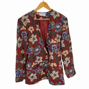 PENDLETON(ペンドルトン) USA製 花柄ノーカラージャケット レディース 表記無 【中古】【ブランド古着バズストア】