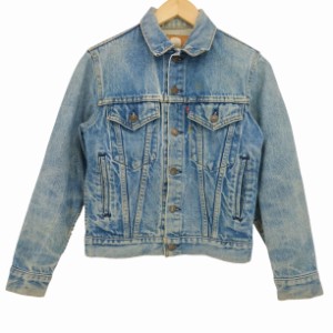 Levis(リーバイス) USA製 ボタン裏698 デニム トラッカー ジャケット  レディース  14【中古】【ブランド古着バズストア】