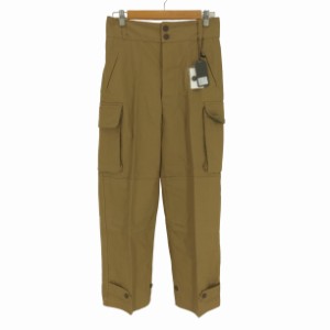 HOUSTON(ヒューストン) FRENCH MILITARY M-47 PANTS コットン ヘリンボーンツイル カーゴパンツ メンズ  S【中古】【ブランド古着バズス