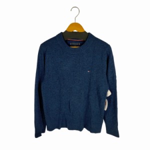 TOMMY HILFIGER(トミーヒルフィガー) クルーネック ウールニット メンズ JPN：M 【中古】【ブランド古着バズストア】