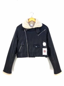 USED古着(ユーズドフルギ) {{MUSUBORE}} ラインドボアライダースジャケット レディース  FREE SIZE【中古】【ブランド古着バズストア】