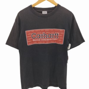 Carhartt(カーハート) 銀タグ クルーネック プリント Tシャツ メンズ import：L 【中古】【ブランド古着バズストア】