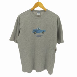 OLD NAVY(オールドネイビー) 90S USA製 トラック プリント S/S Tシャツ メンズ import：M 【中古】【ブランド古着バズストア】