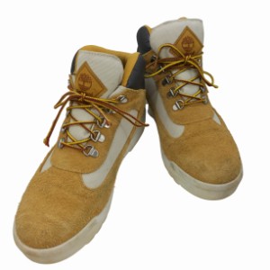 Timberland(ティンバーランド) FIELD BOOT LACE UP WHEAT SUEDE フィールドブーツ メンズ JPN：25.5 【中古】【ブランド古着バズストア】