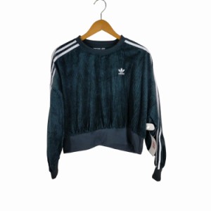 adidas(アディダス) ADICOLOR CLASSIC SCORED VELOR OVERSIZED SWEATSHIRT メンズ JPN：L 【中古】【ブランド古着バズストア】