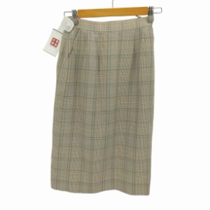 AQUASCUTUM(アクアスキュータム) タータンチェック スカート レディース  9【中古】【ブランド古着バズストア】