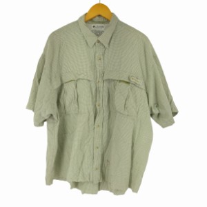 Columbia Sportswear(コロンビアスポーツウェア) PLAID S/S SHIRT メンズ JPN：XL 【中古】【ブランド古着バズストア】