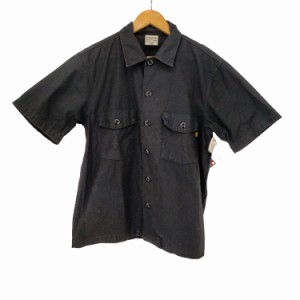 ALPHA INDUSTRIES(アルファインダストリーズ) ミリタリー S/S シャツ メンズ JPN：L 【中古】【ブランド古着バズストア】